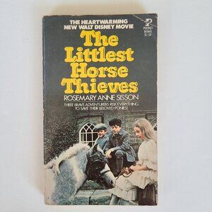 5/$15 Kids Horse Book Littlest Horse Thieves Middle Grade Sisson MMPB 1977 2nd